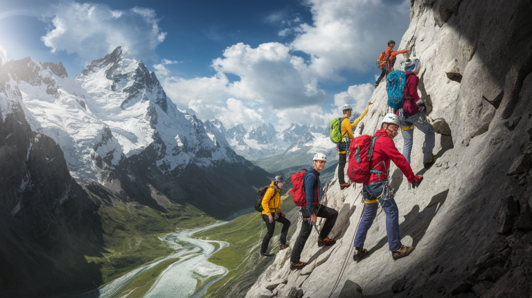 Vous avez toujours rêvé de vivre des vacances rythmées par l&rsquo;aventure de l&rsquo;alpinisme ?