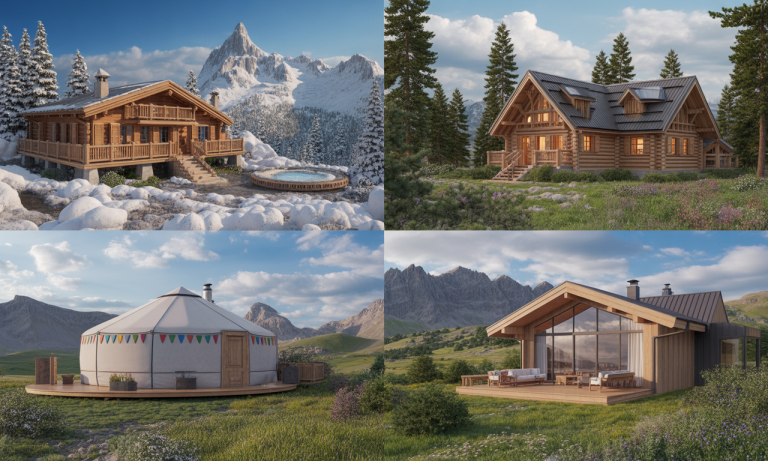 Quels types de logements choisir pour des vacances réussies en montagne ?