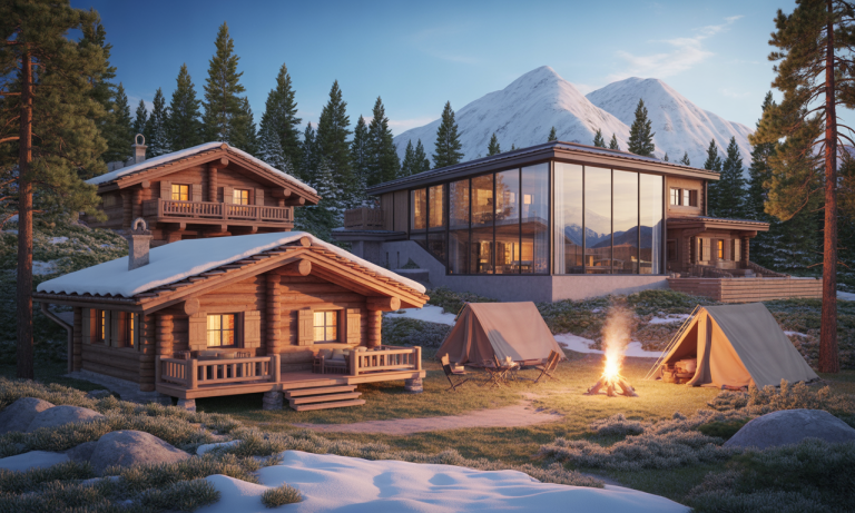 Quels types de logements choisir pour des vacances réussies en montagne ?