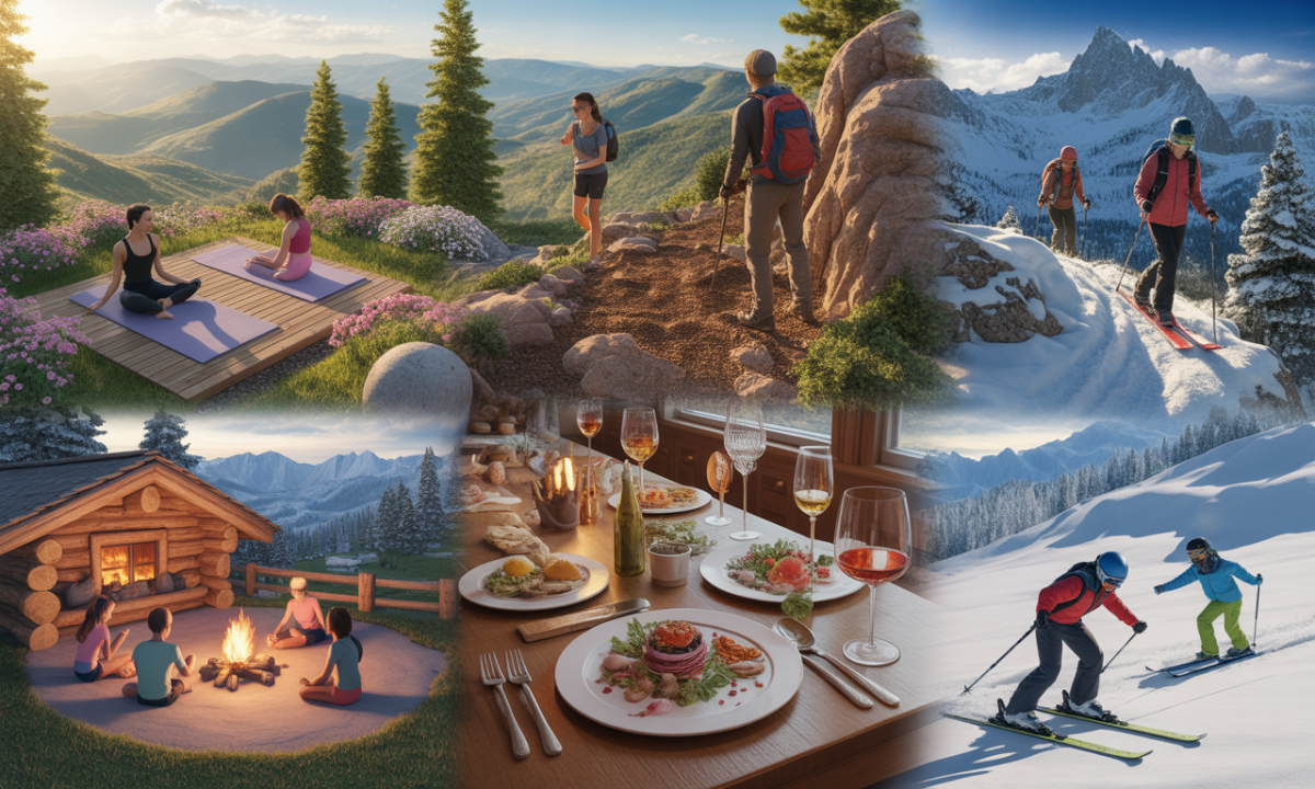 Quels sont les différents séjours à thème en montagne pour satisfaire tous les goûts ? découvrez les différents séjours à thème en montagne pour tous les goûts : aventure, détente, gastronomie, bien-être et plus encore. trouvez le séjour idéal pour vos prochaines vacances en montagne.