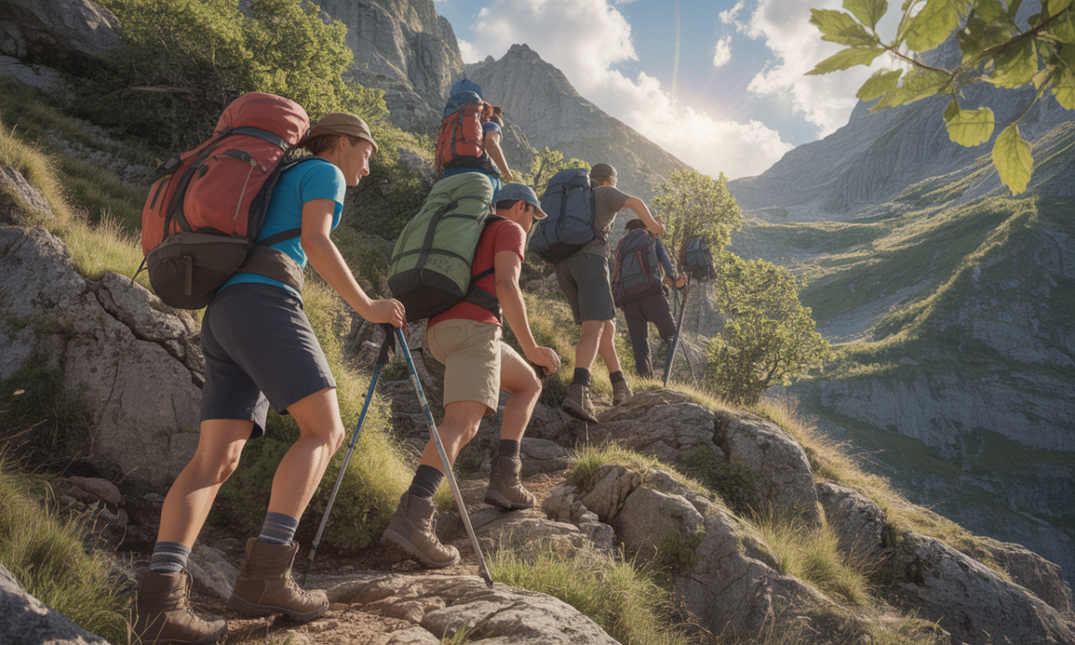 Envie de dĂ©fier vos limites lors d’une randonnĂ©e en montagne pour des vacances toniques ? partez Ă l'aventure avec une randonnĂ©e en montagne et repoussez vos limites pour des vacances dynamiques et revigorantes.